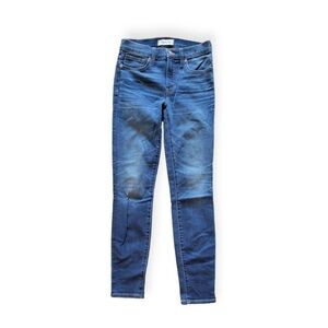 Madewell jeans denim 9” high rise skinny size 25 small